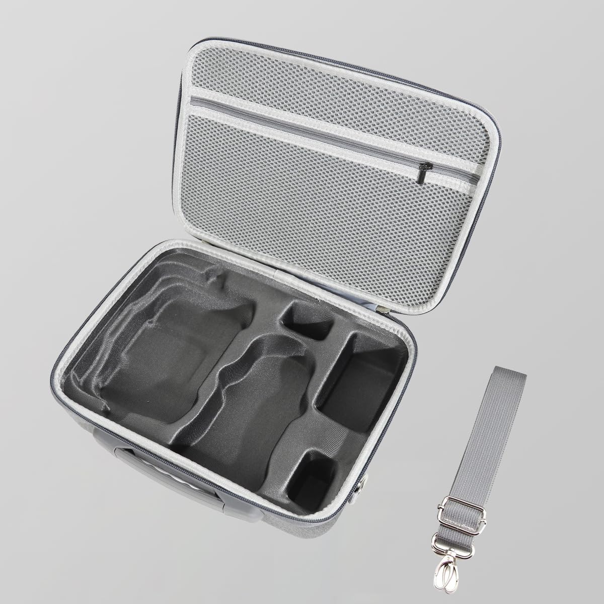 HASTHIP Carrying Case for DJI Mini 3 Pro, Portable Compact Storage Bag Hard Case Set with Strap Storage Travel Case Compatible with DJI Mini 3 Pro and Drone Controller Accessories Bag (Case Only) HASTHIP Carrying Case for DJI Mini 3 Pro, Portable Compact Storage Bag Hard Case Set with Strap Storage Travel Case Compatible with DJI Mini 3 Pro and Drone Controller Accessories Bag (Case Only)